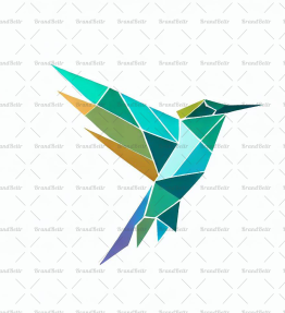 Geometrischer Kolibri